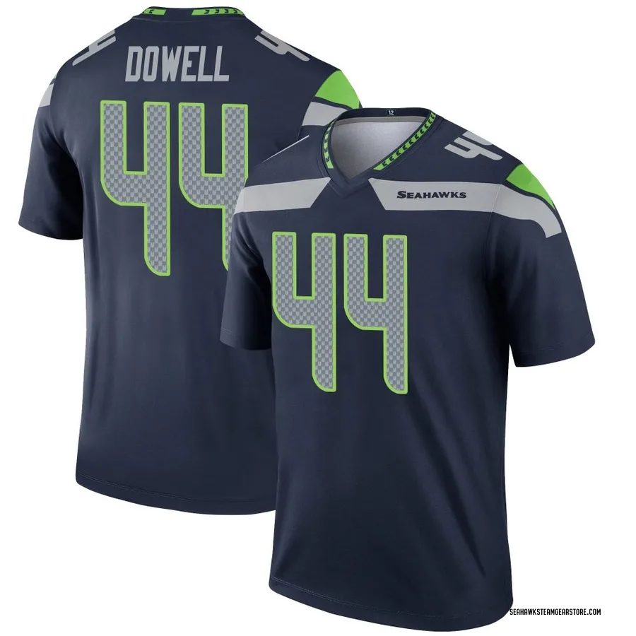 Michael Dowell Men's Seattle Seahawks Nike Jersey - Legend Navy