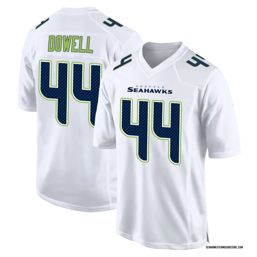 Michael Dowell Men's Seattle Seahawks Nike Tundra Fashion Jersey - Game White