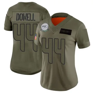 Michael Dowell Women's Seattle Seahawks Nike 2019 Salute to Service Jersey - Limited Camo