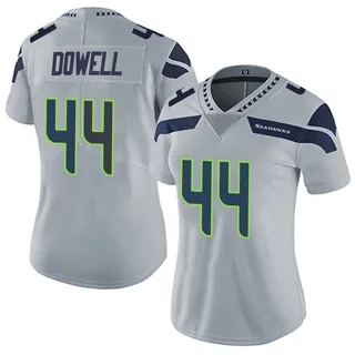 Michael Dowell Women's Seattle Seahawks Nike Alternate Vapor Untouchable Jersey - Limited Gray