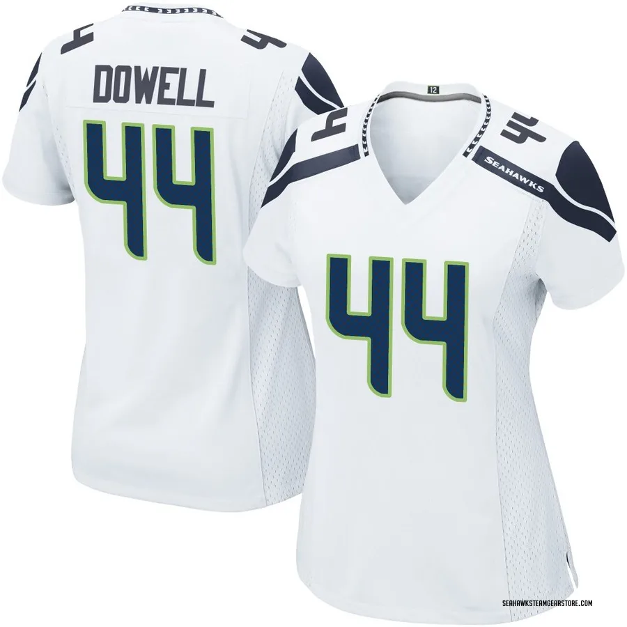 Michael Dowell Women's Seattle Seahawks Nike Jersey - Game White