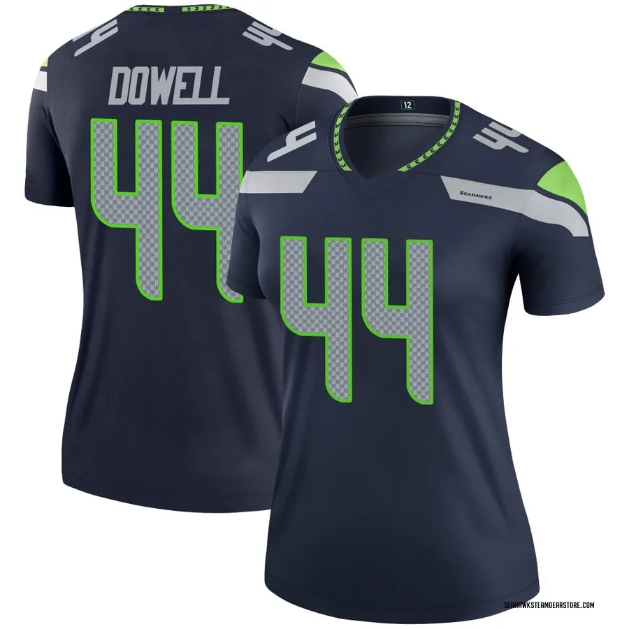 Michael Dowell Women's Seattle Seahawks Nike Jersey - Legend Navy