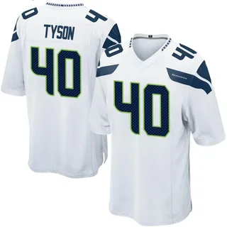 Michael Tyson Men's Seattle Seahawks Nike Jersey - Game White