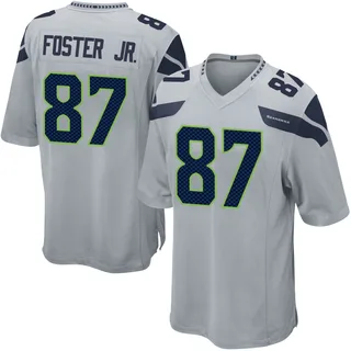Montorie Foster Jr. Men's Seattle Seahawks Nike Alternate Jersey - Game Gray