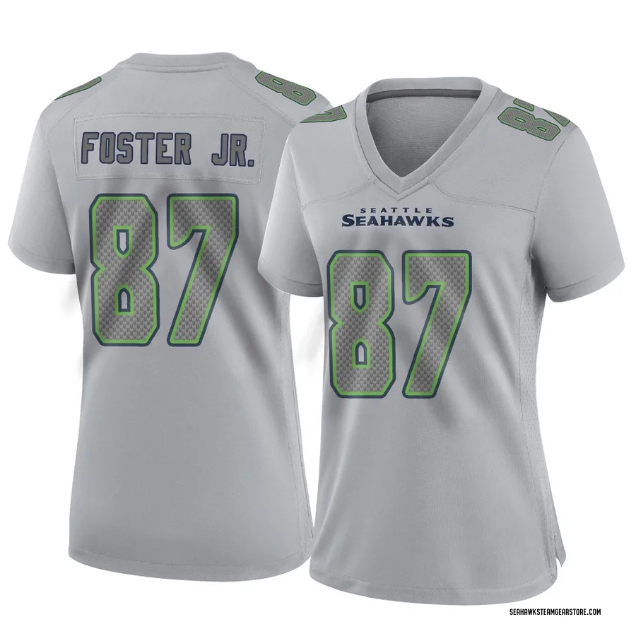 Montorie Foster Jr. Women's Seattle Seahawks Nike Atmosphere Fashion Jersey - Game Gray