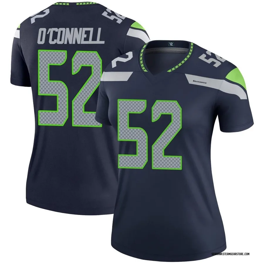 Patrick O'Connell Women's Seattle Seahawks Nike Jersey - Legend Navy