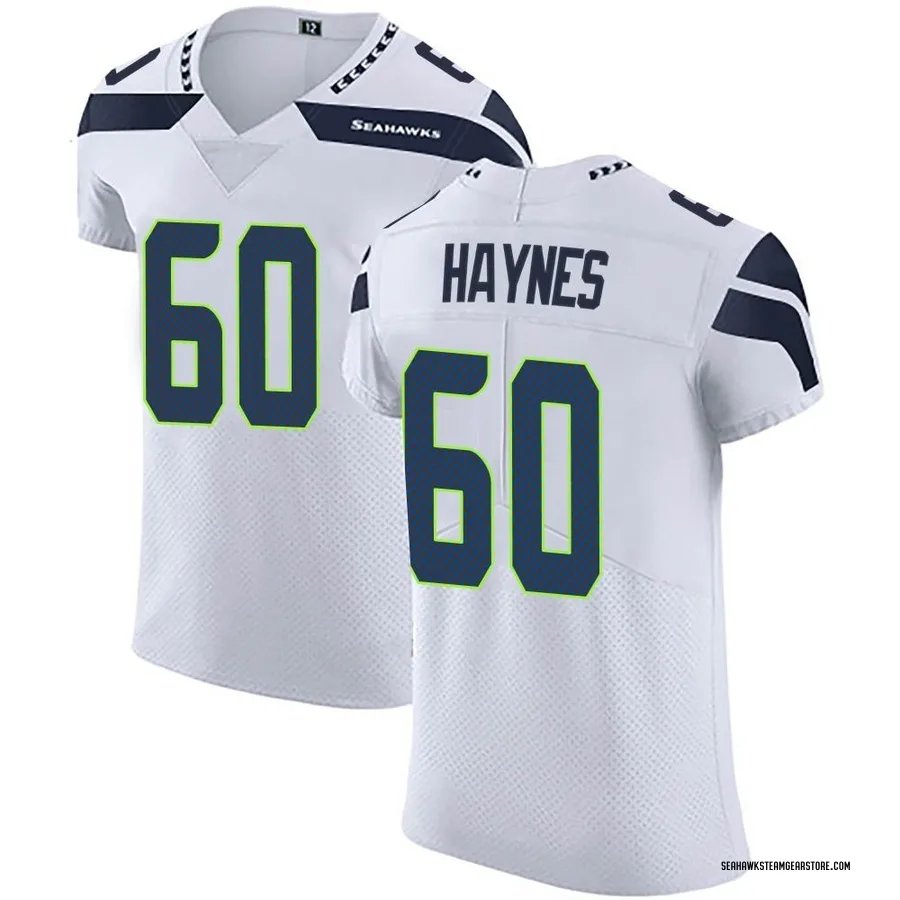 Phil Haynes Men's Seattle Seahawks Nike Vapor Untouchable Jersey - Elite White