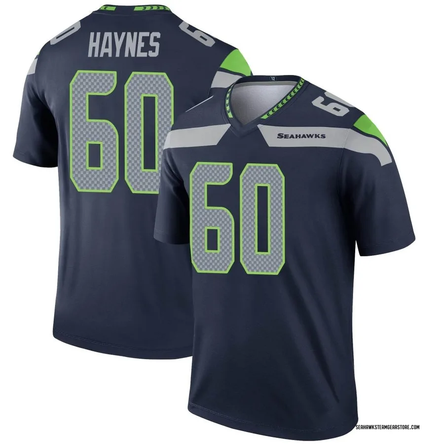 Phil Haynes Youth Seattle Seahawks Nike Jersey - Legend Navy