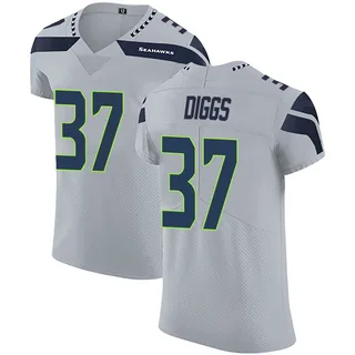 Quandre Diggs Men's Seattle Seahawks Nike Alternate Vapor Untouchable Jersey - Elite Gray