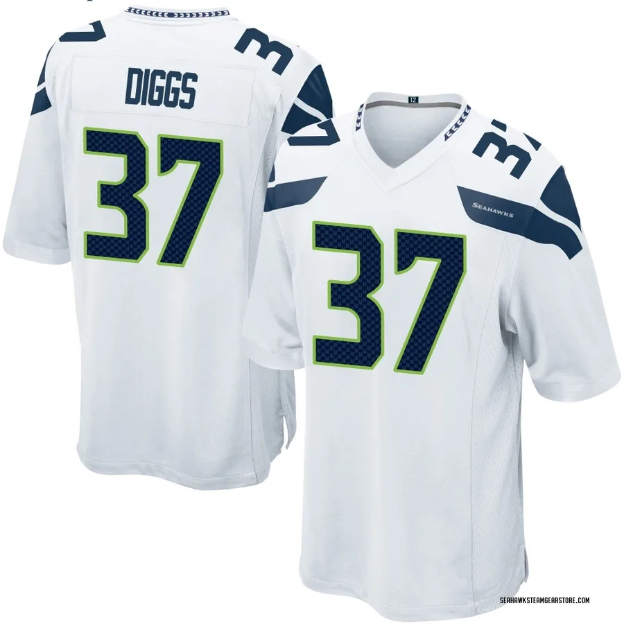 Quandre Diggs Men's Seattle Seahawks Nike Jersey - Game White