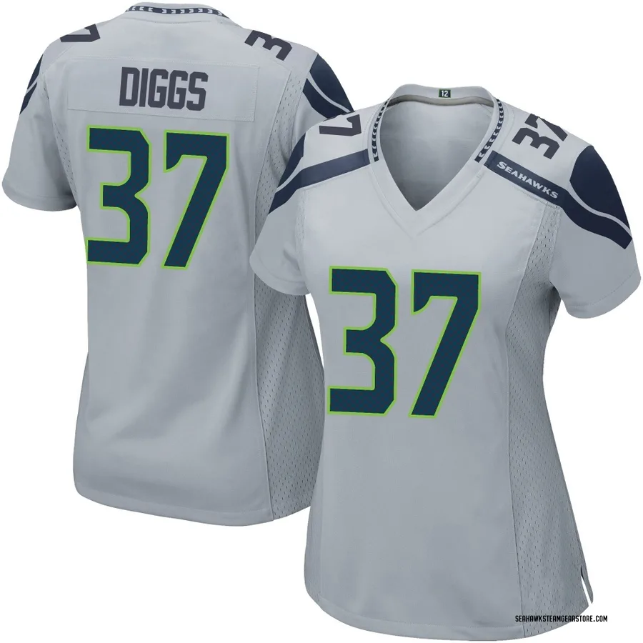 Quandre Diggs Women's Seattle Seahawks Nike Alternate Jersey - Game Gray