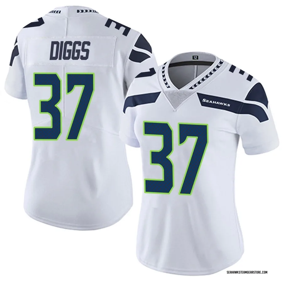 Quandre Diggs Women's Seattle Seahawks Nike Vapor Untouchable Jersey - Limited White