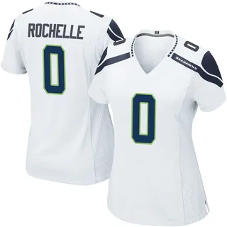 Rashad Rochelle Women's Seattle Seahawks Nike Jersey - Game White