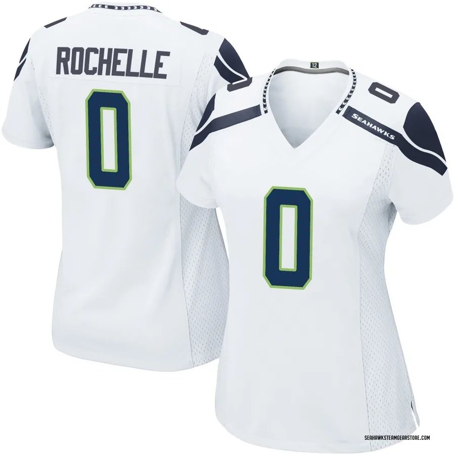 Rashad Rochelle Women's Seattle Seahawks Nike Jersey - Game White