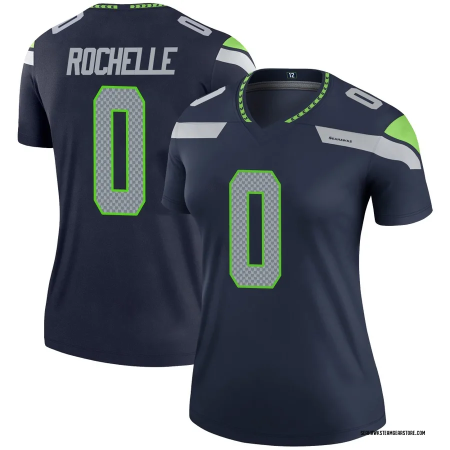 Rashad Rochelle Women's Seattle Seahawks Nike Jersey - Legend Navy