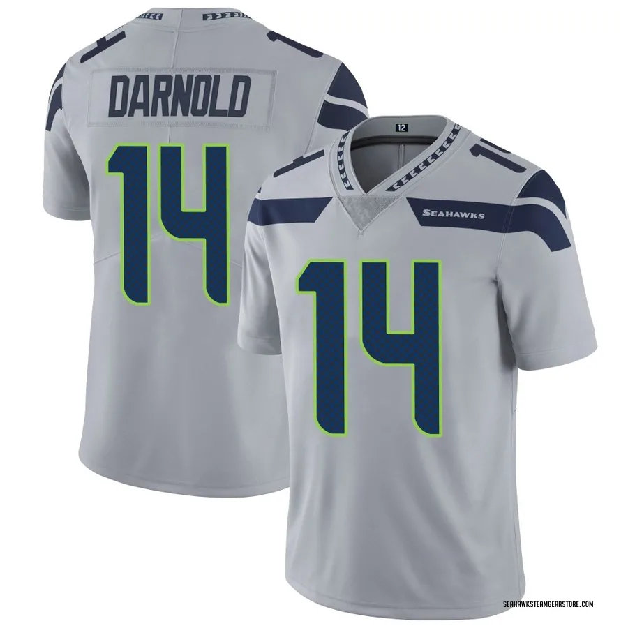 Sam Darnold Men's Seattle Seahawks Nike Alternate Vapor Untouchable Jersey - Limited Gray