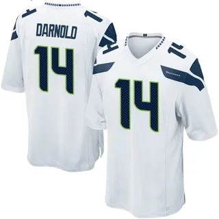 Sam Darnold Men's Seattle Seahawks Nike Jersey - Game White