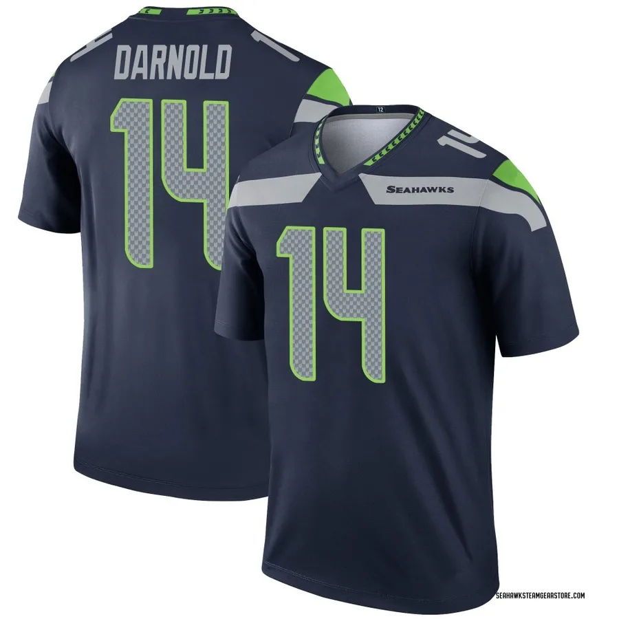 Sam Darnold Men's Seattle Seahawks Nike Jersey - Legend Navy