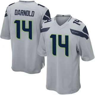 Sam Darnold Youth Seattle Seahawks Nike Alternate Jersey - Game Gray