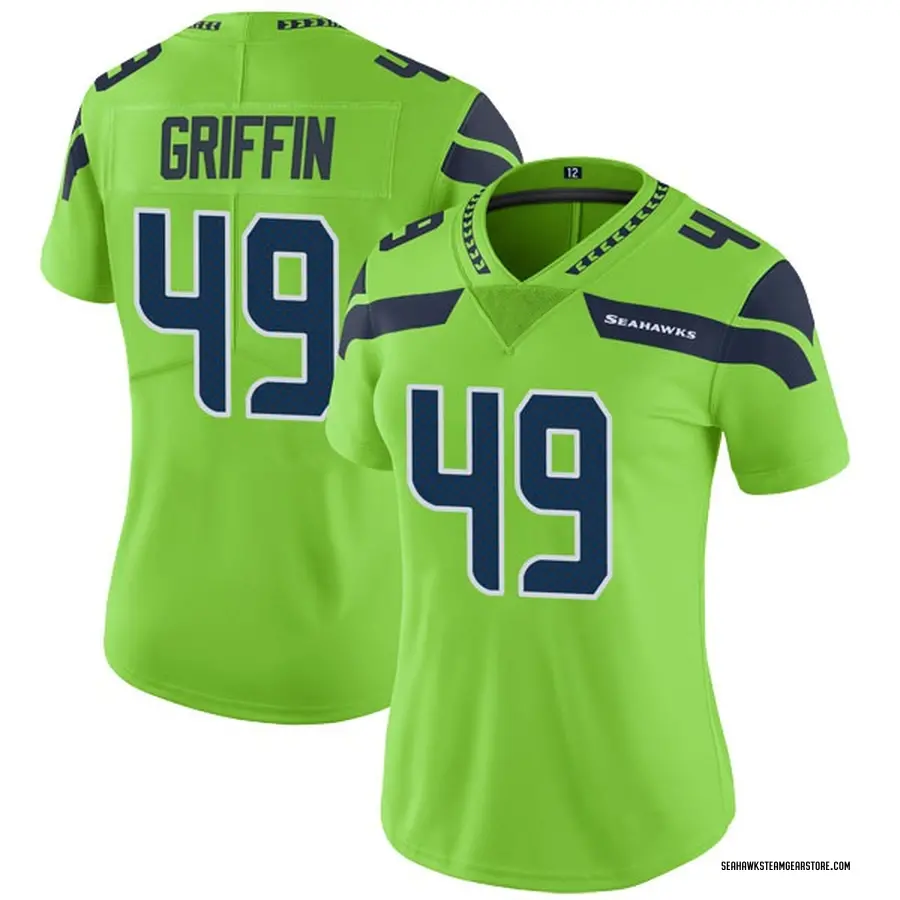seattle seahawks jersey color rush