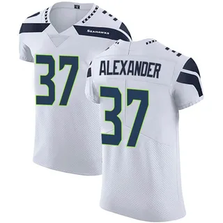 Shaun Alexander Men's Seattle Seahawks Nike Vapor Untouchable Jersey - Elite White