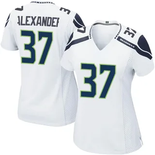 Shaun Alexander Women's Seattle Seahawks Nike Jersey - Game White