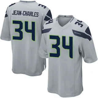 Shemar Jean-Charles Youth Seattle Seahawks Nike Alternate Jersey - Game Gray