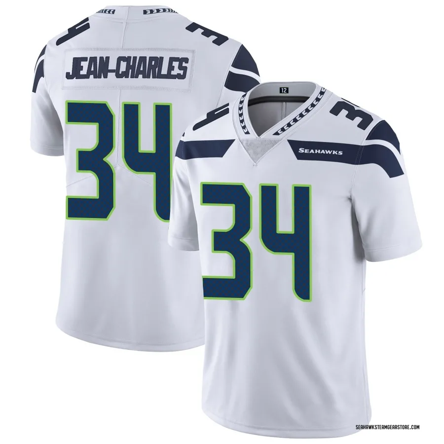 Shemar Jean-Charles Youth Seattle Seahawks Nike Vapor Untouchable Jersey - Limited White