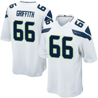 Thor Griffith Men's Seattle Seahawks Nike Jersey - Game White
