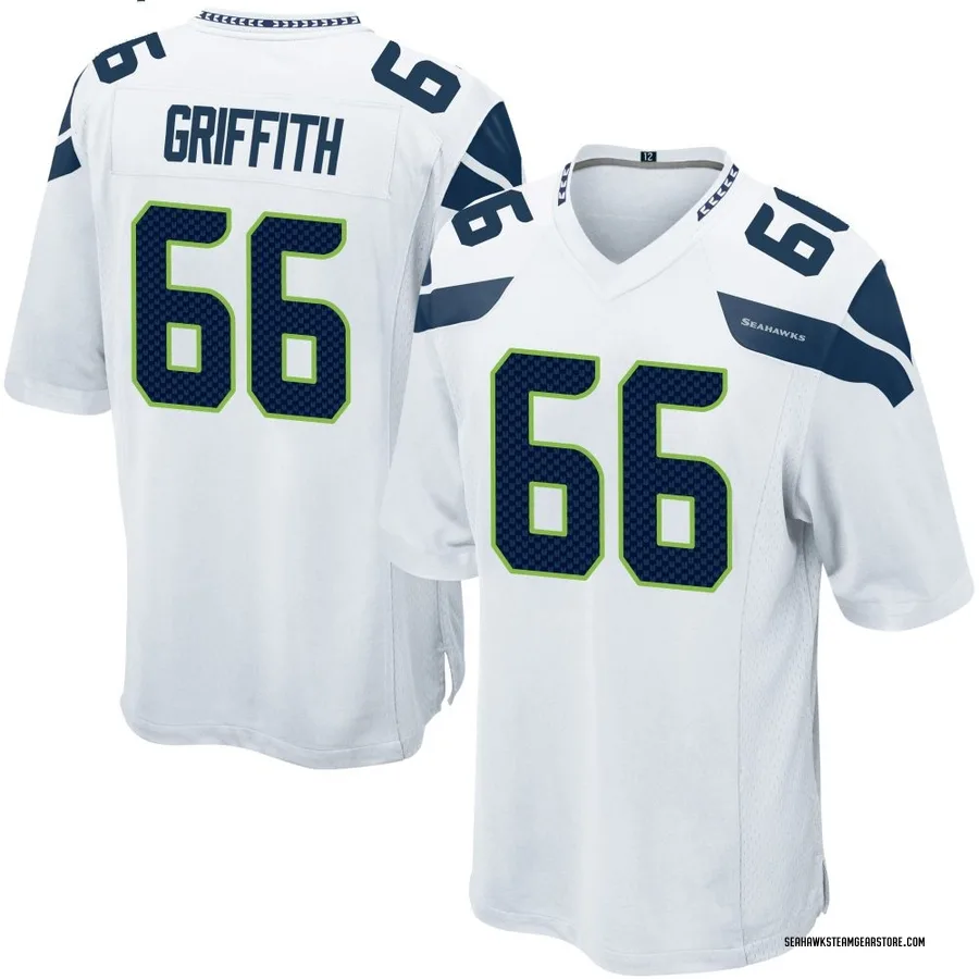 Thor Griffith Men's Seattle Seahawks Nike Jersey - Game White