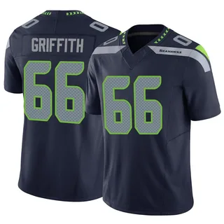 Thor Griffith Men's Seattle Seahawks Nike Vapor F.U.S.E. Jersey - Limited Navy