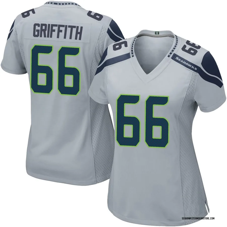 Thor Griffith Women's Seattle Seahawks Nike Alternate Jersey - Game Gray