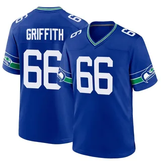 Thor Griffith Youth Seattle Seahawks Nike Throwback Jersey - Game Royal