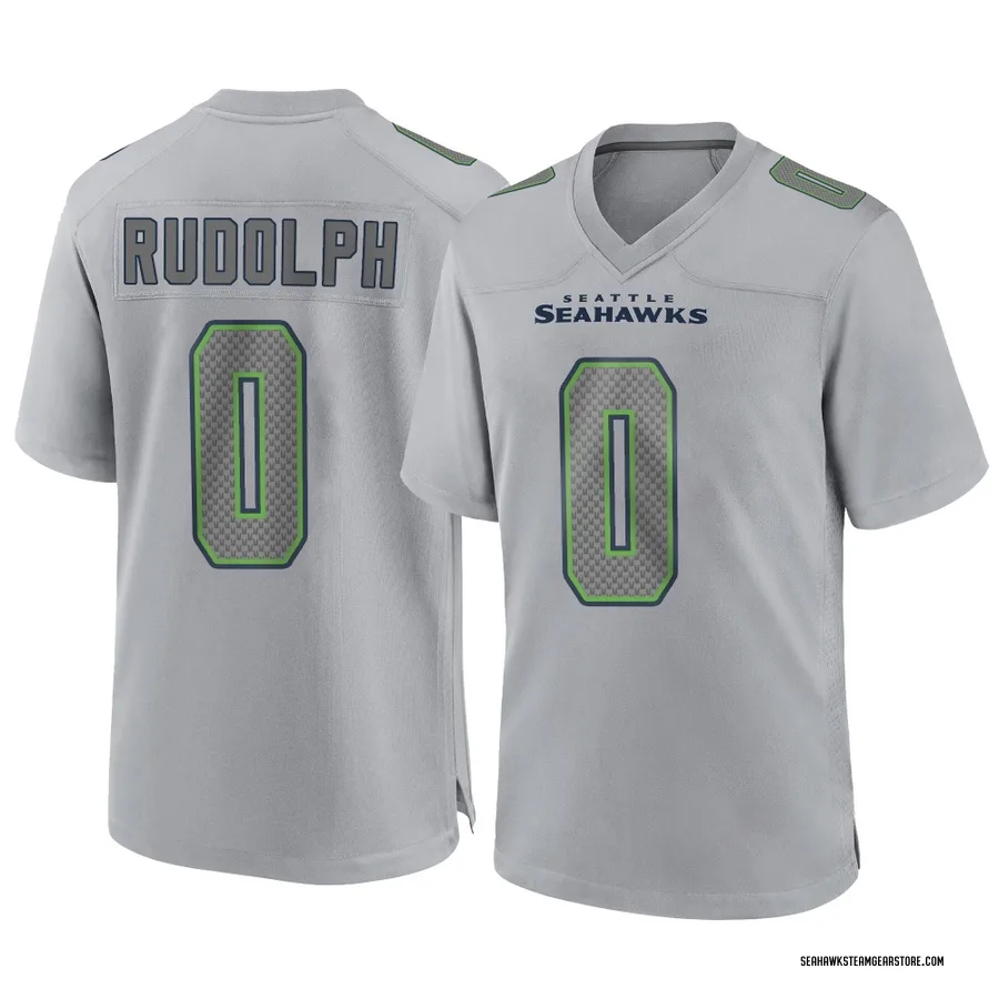 Trayvon Rudolph Youth Seattle Seahawks Nike Atmosphere Fashion Jersey - Game Gray