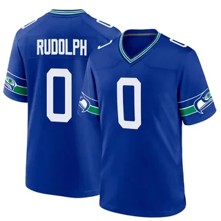 Trayvon Rudolph Youth Seattle Seahawks Nike Throwback Jersey - Game Royal