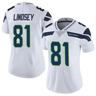 Tyjon Lindsey Women's Seattle Seahawks Nike Vapor Untouchable Jersey - Limited White