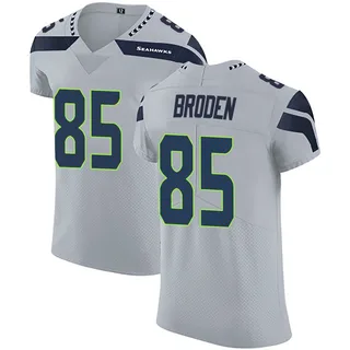 Tyrone Broden Men's Seattle Seahawks Alternate Vapor Untouchable Jersey - Elite Gray