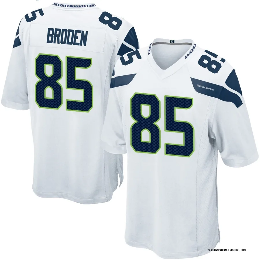 Tyrone Broden Youth Seattle Seahawks Nike Jersey - Game White