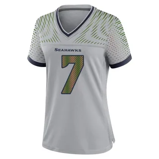Uchenna Nwosu Women's Seattle Seahawks Nike Wolf 2025 Rivalries Collection Jersey - Game Gray