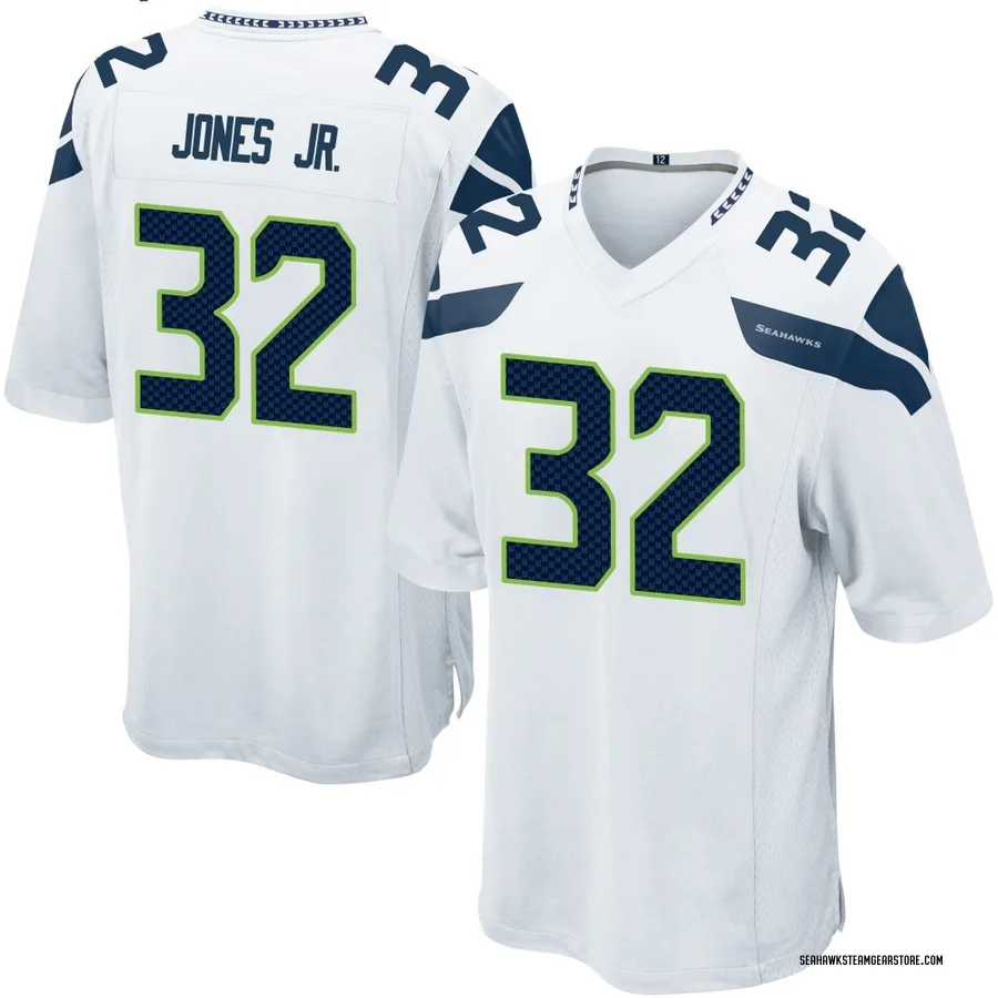 Velus Jones Jr. Youth Seattle Seahawks Nike Jersey - Game White