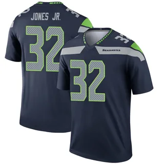 Velus Jones Jr. Youth Seattle Seahawks Nike Jersey - Legend Navy