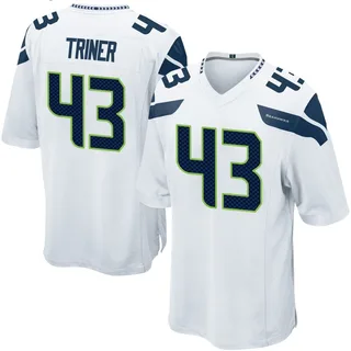 Zach Triner Men's Seattle Seahawks Nike Jersey - Game White