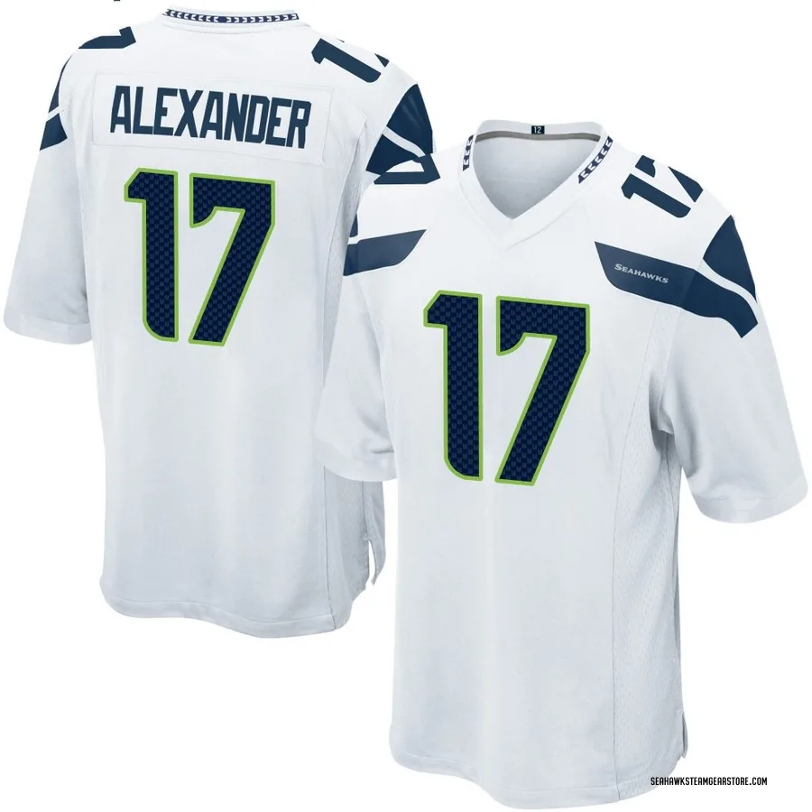 Zy Alexander Youth Seattle Seahawks Nike Jersey - Game White
